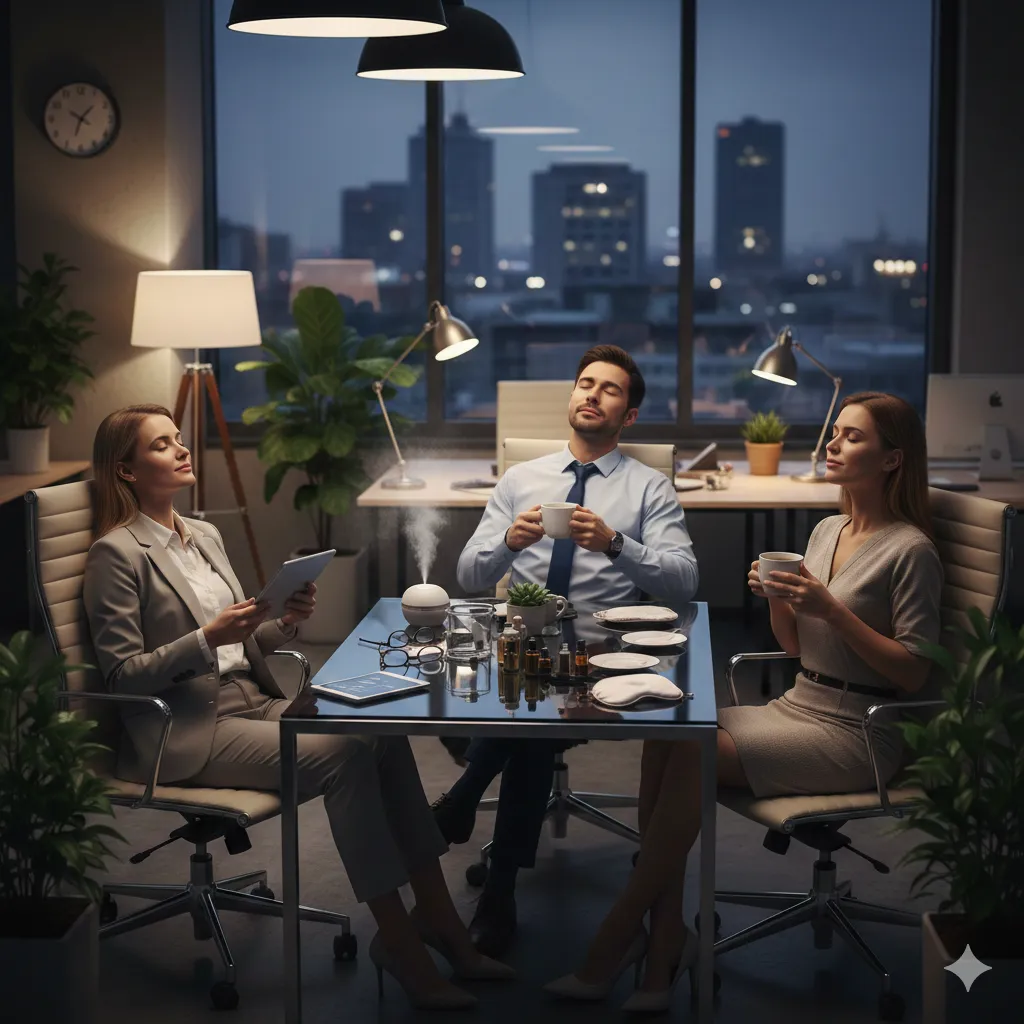 Busy professionals seeking better sleep